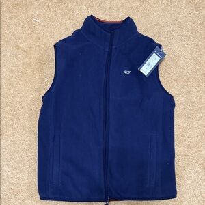 Navy Blue boys vineyard vines XL vest